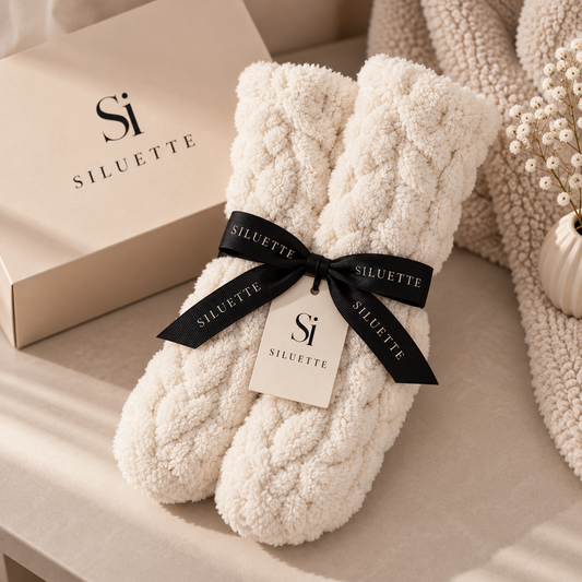Siluette CloudSoft Cable Cozy Socks