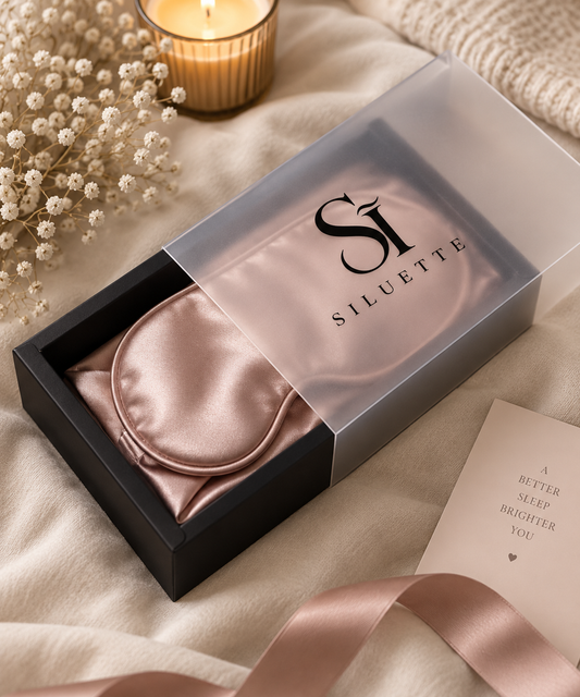Siluette Champagne Satin Sleep Set