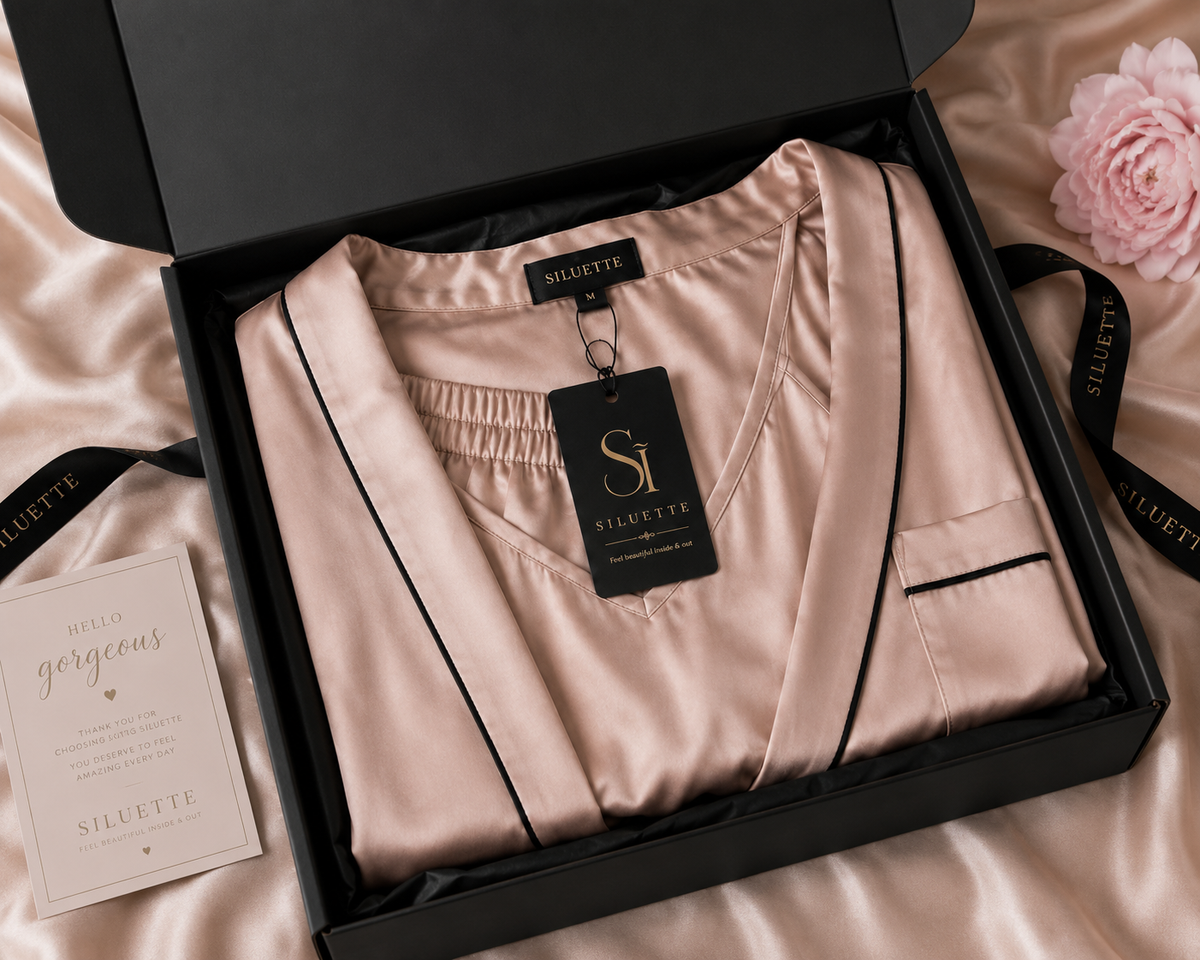 Luxury 3-Piece Satin Pyjama Set