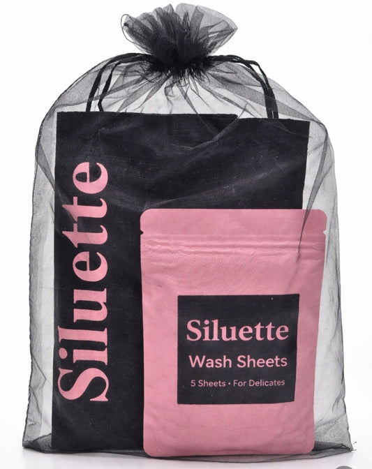 Siluette Care Kit (Wash Sheets + Wash Bag)
