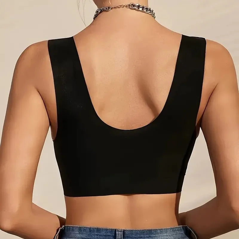 Siluette Front Closure Lace Comfort Bra